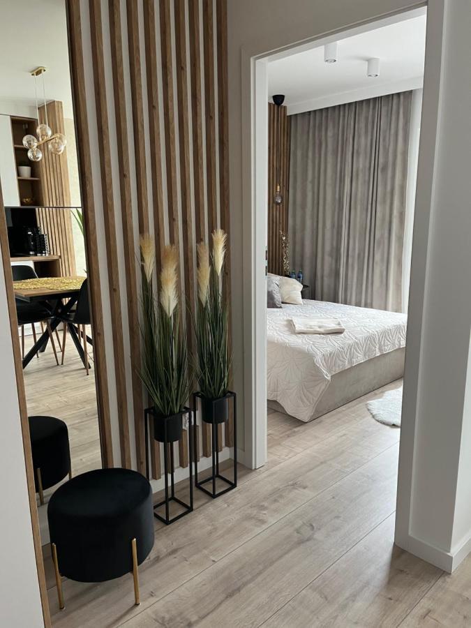 Nowoczesny Apartament Z Garazem Morelova Gdaňsk Exteriér fotografie