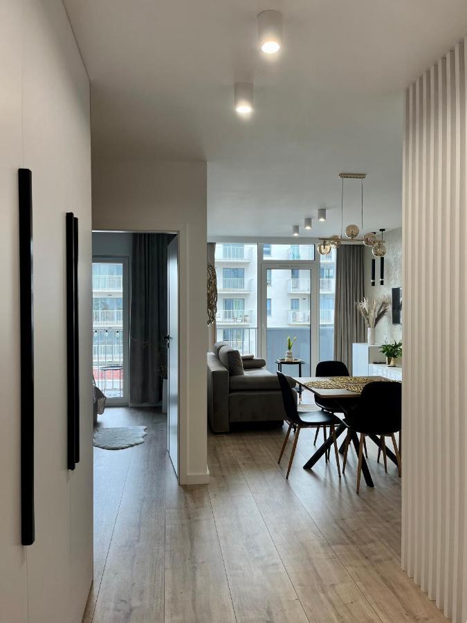 Nowoczesny Apartament Z Garazem Morelova Gdaňsk Exteriér fotografie