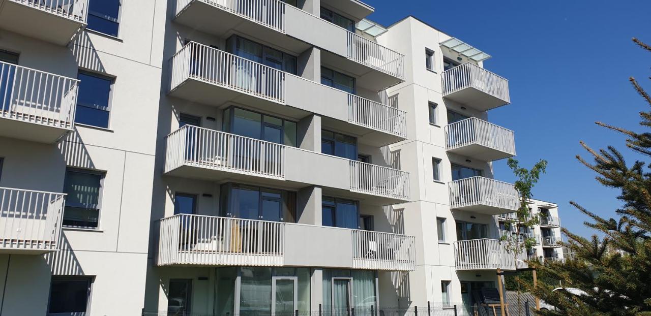 Nowoczesny Apartament Z Garazem Morelova Gdaňsk Exteriér fotografie