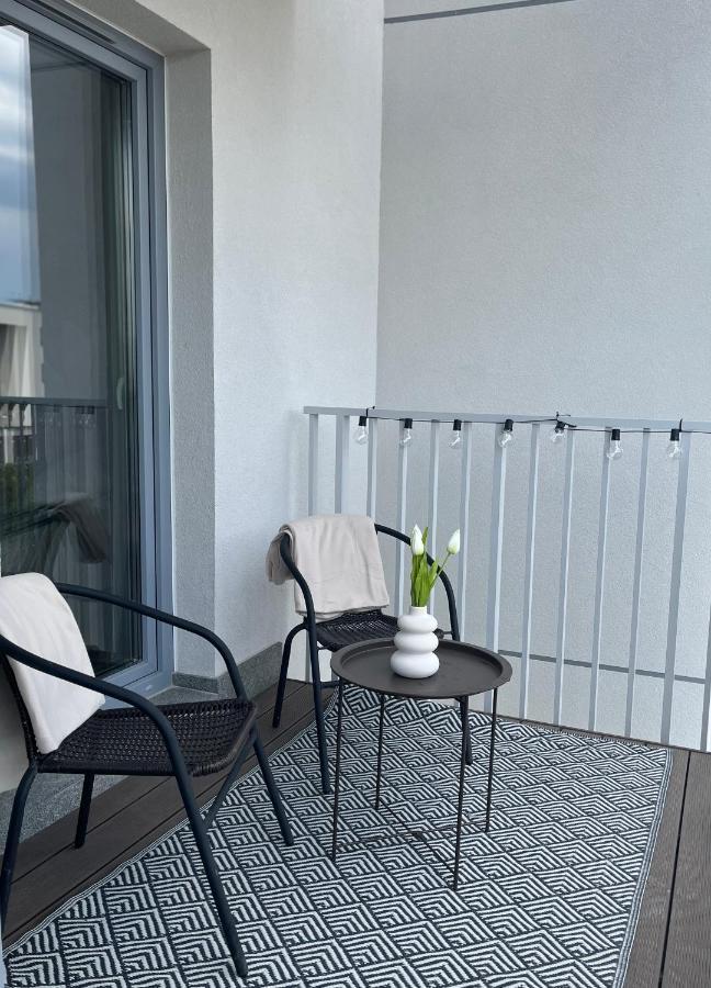 Nowoczesny Apartament Z Garazem Morelova Gdaňsk Exteriér fotografie
