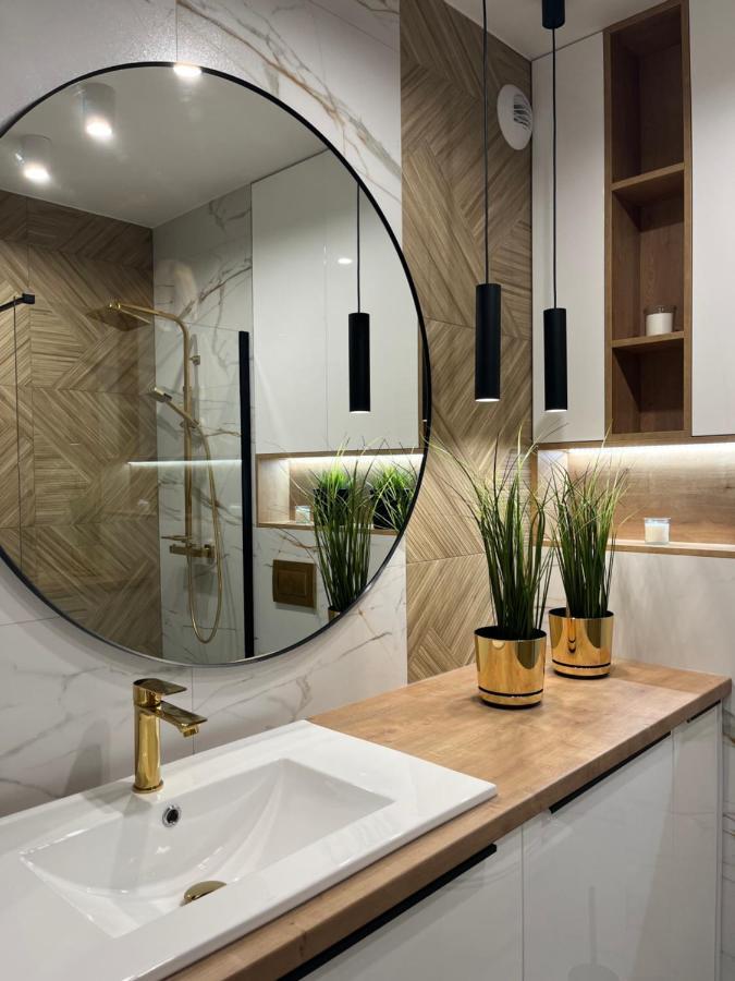 Nowoczesny Apartament Z Garazem Morelova Gdaňsk Exteriér fotografie