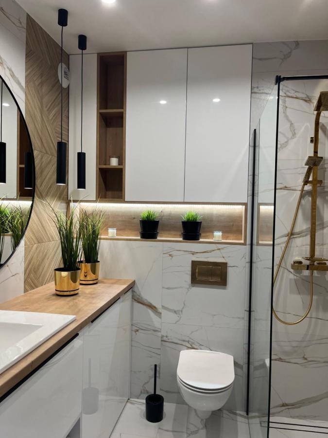 Nowoczesny Apartament Z Garazem Morelova Gdaňsk Exteriér fotografie