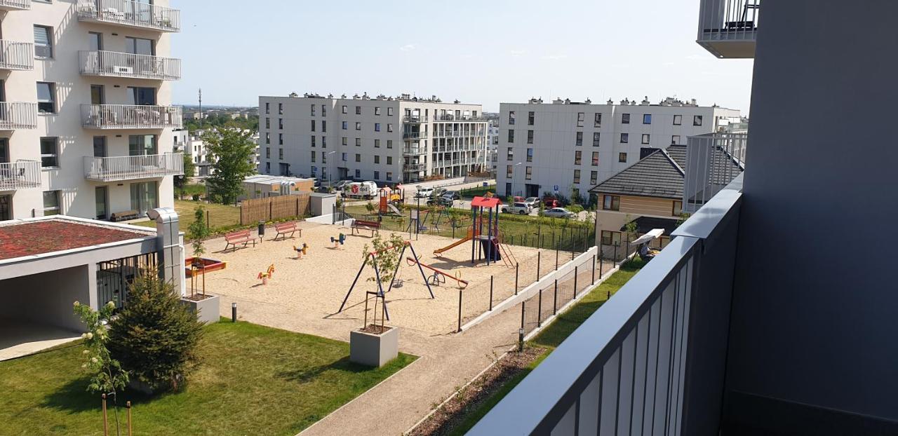 Nowoczesny Apartament Z Garazem Morelova Gdaňsk Exteriér fotografie